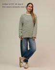 green breton top in organic cotton