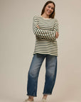 green breton top in organic cotton