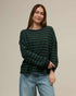 green stripe top