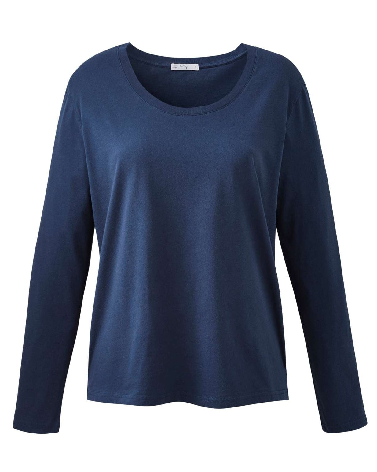 scoop neck womens tee long sleeve