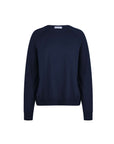 womens black organic cotton sweatshirt