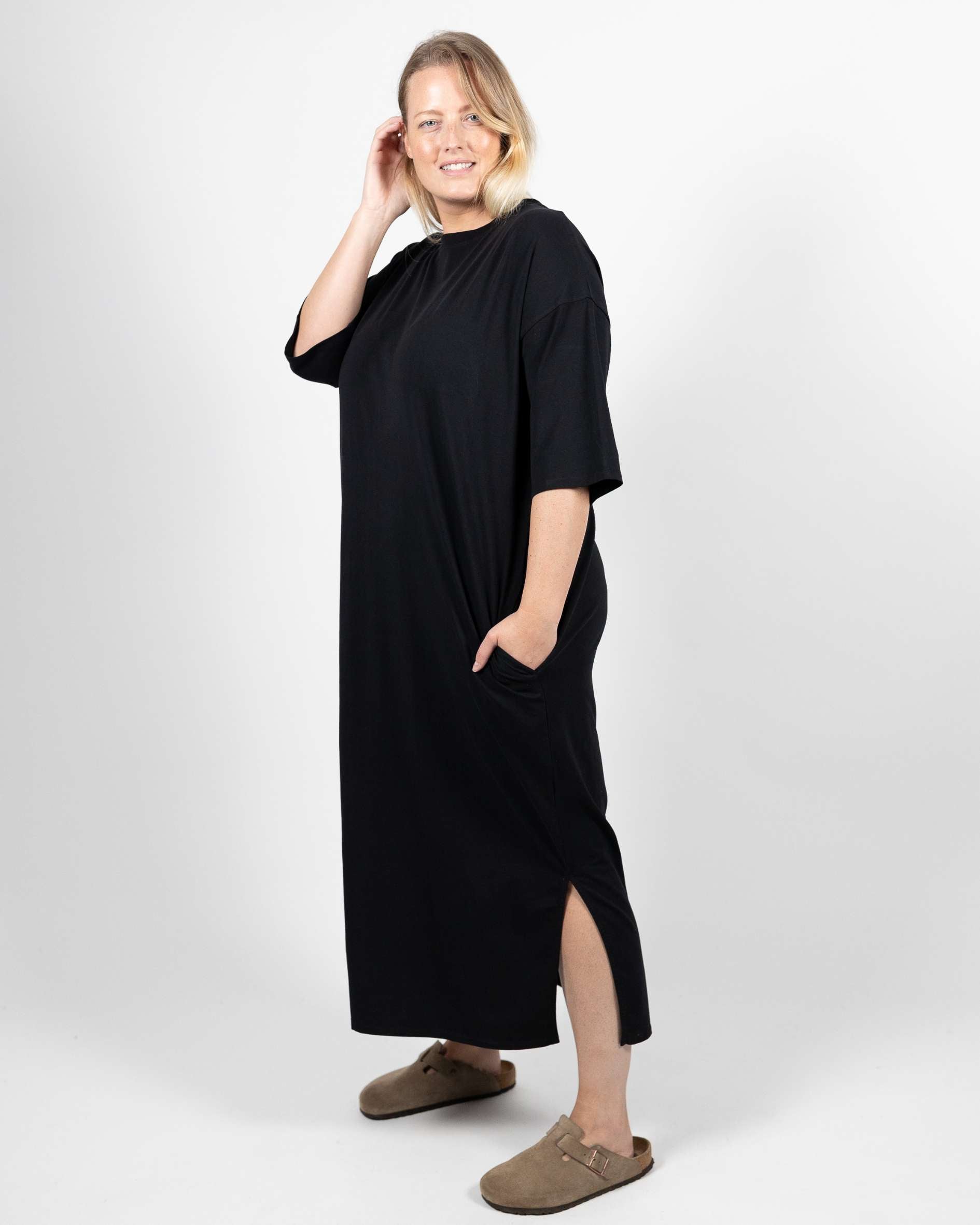 easy fitting t shirt dress