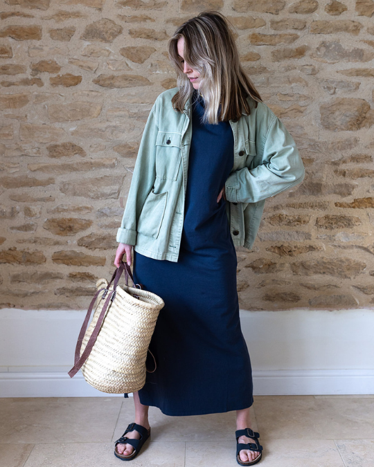 ways to wear a midi dress