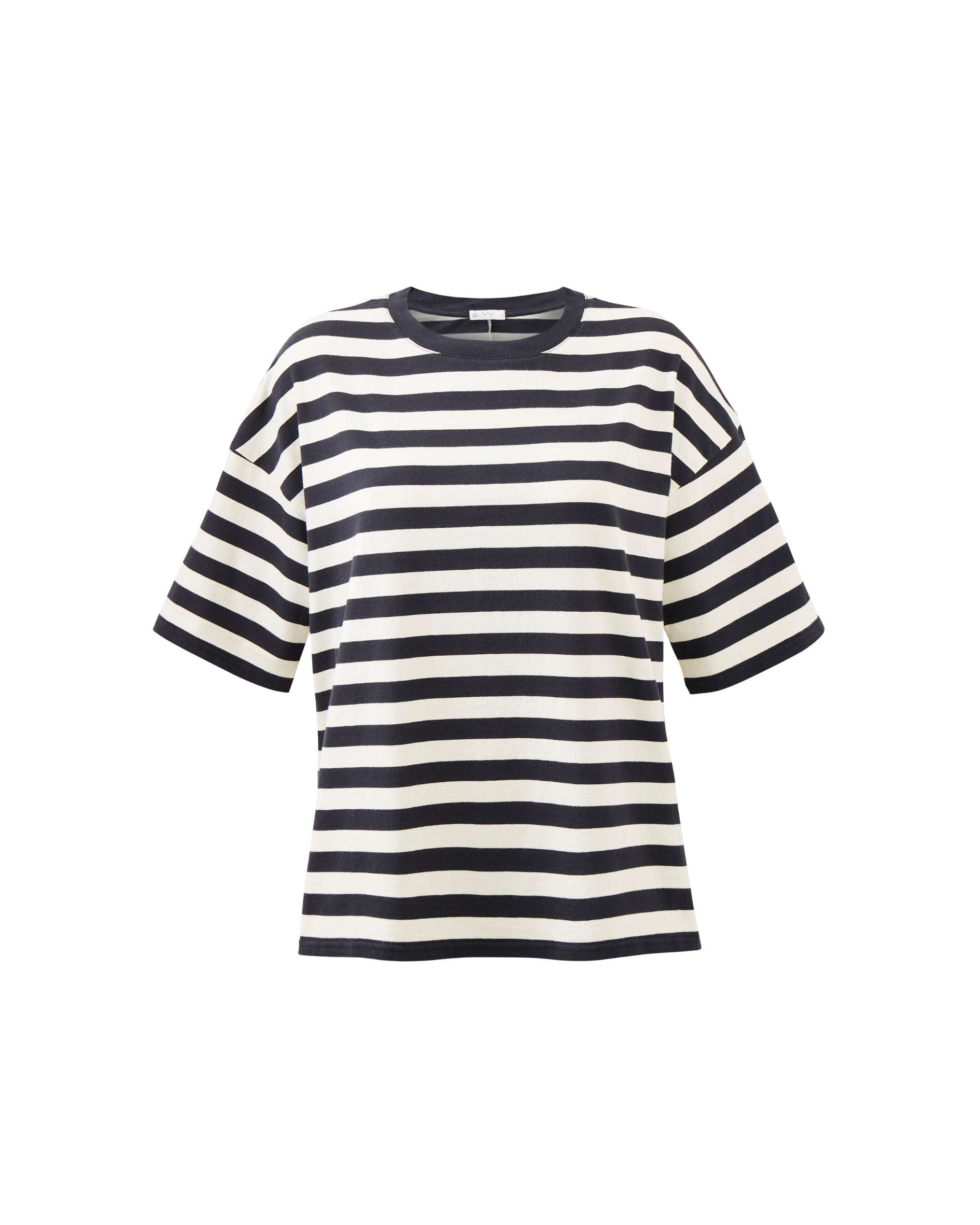 black and white striped t-shirt womens