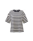 black and white striped t-shirt womens