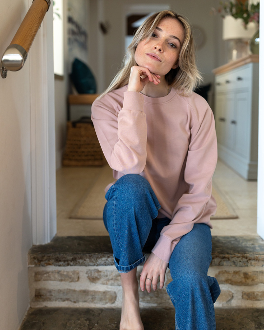 Women&#39;s Cotton Sweatshirts No Hood