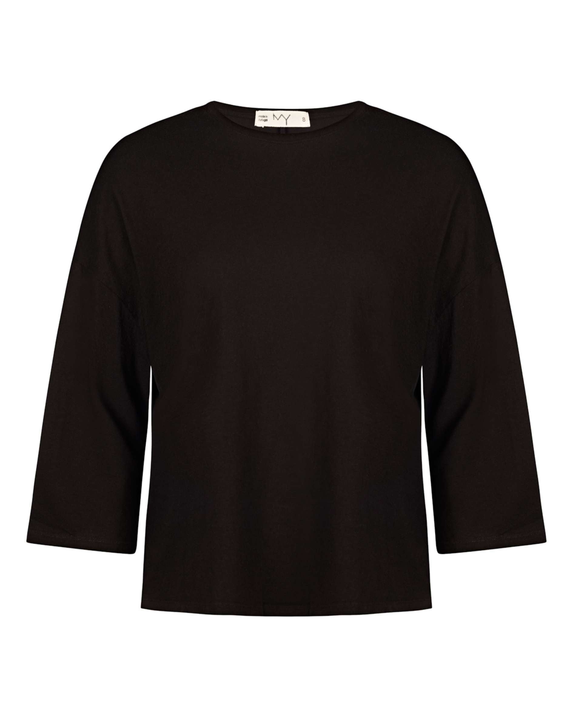 black t shirt from an ethical brand