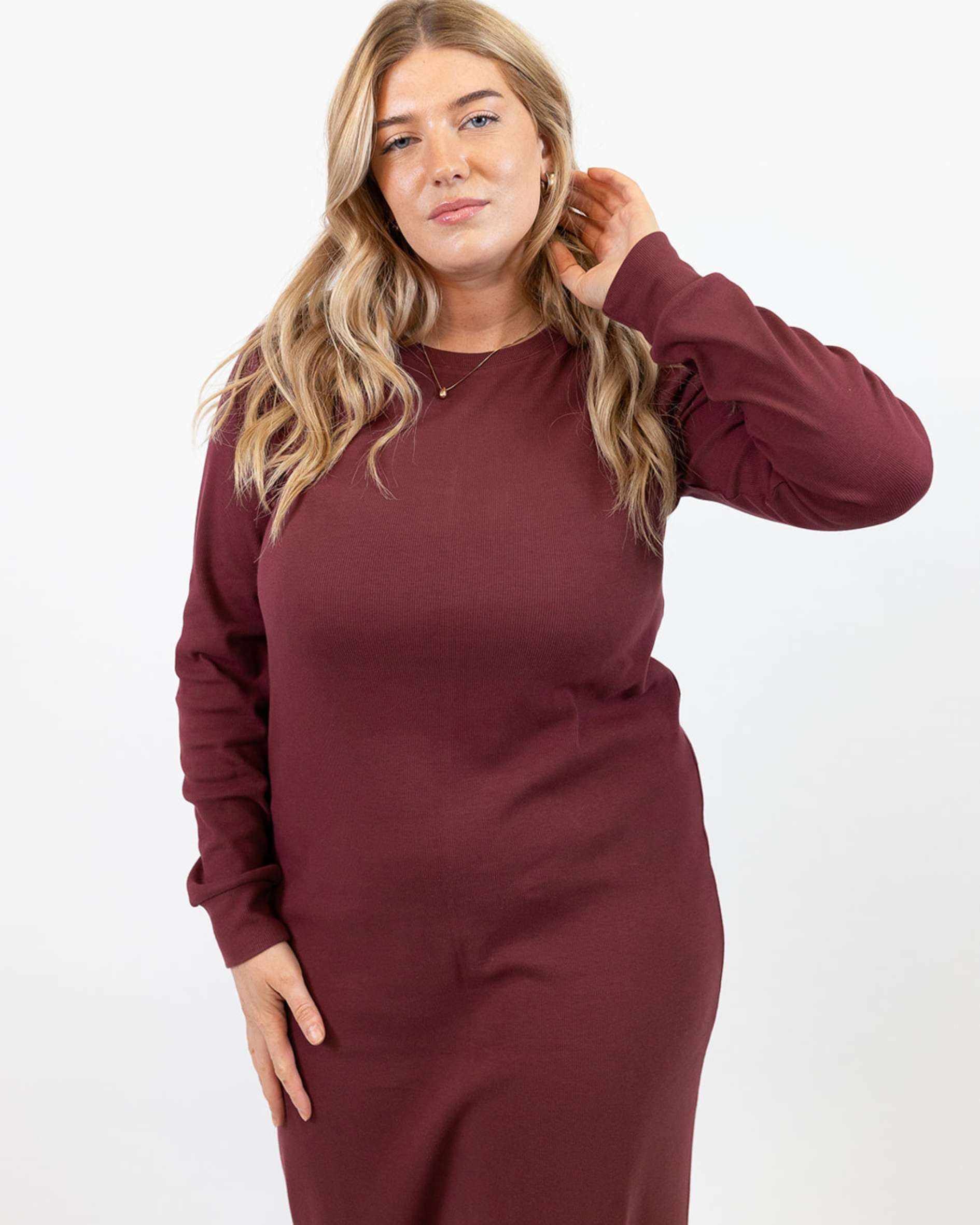 burgundy dress plus size uk City Chic Plus Size Lovers Lane Dress