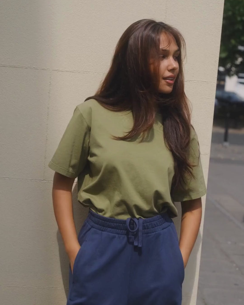 Maggie Olive Organic Cotton T-shirt video