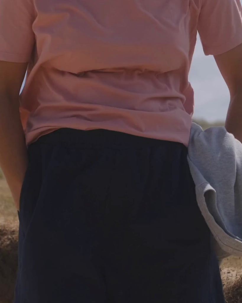 Joy Organic Cotton Vintage Navy Shorts