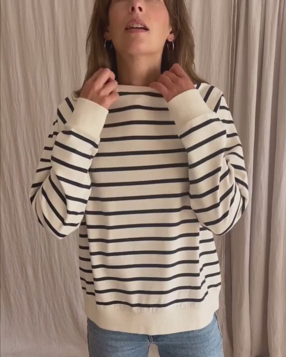 organic cotton sweatshirt