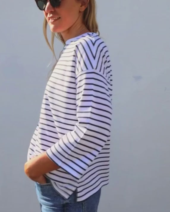navybretonrelaxedfittshirt