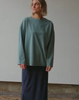 Maya Organic Cotton Ocean Green T-Shirt - product video