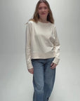 Verity Organic Cotton Ecru Sweatshirt product video