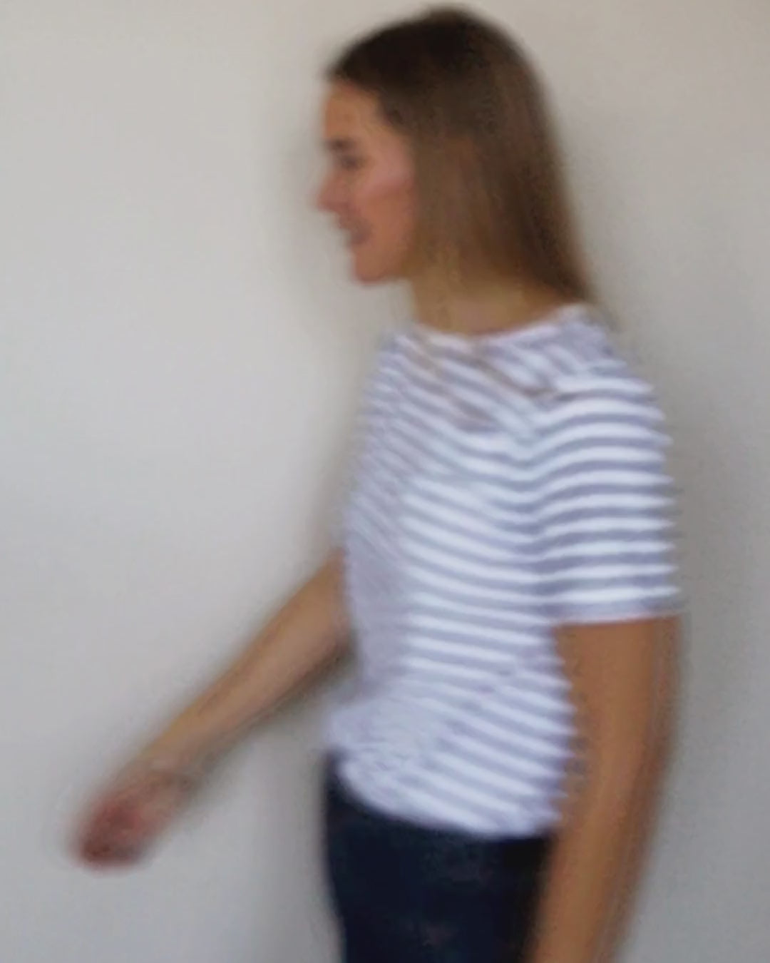 Navy Breton tee shirt