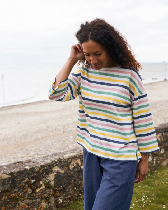 summer stripe tee shirt