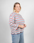 Erin 3/4 Organic Cotton Cherry Breton T-Shirt