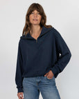 half zip jumper for women