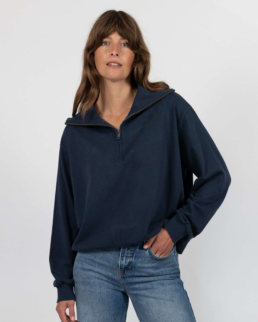 half zip jumper for women