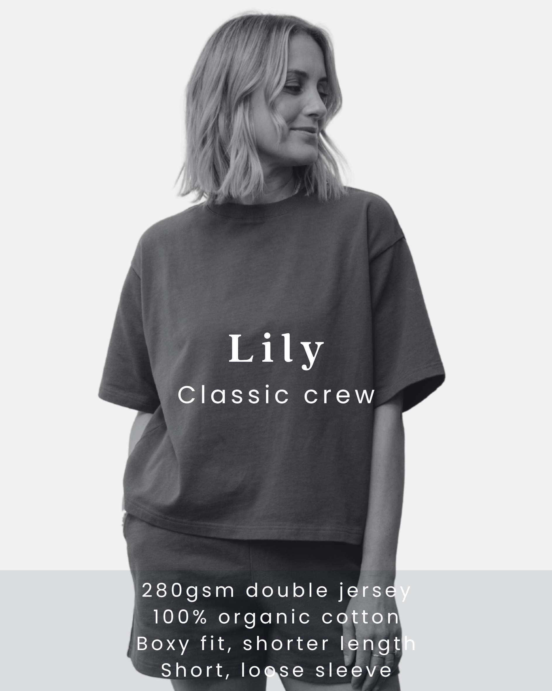 Classic crew t-shirt co ord set