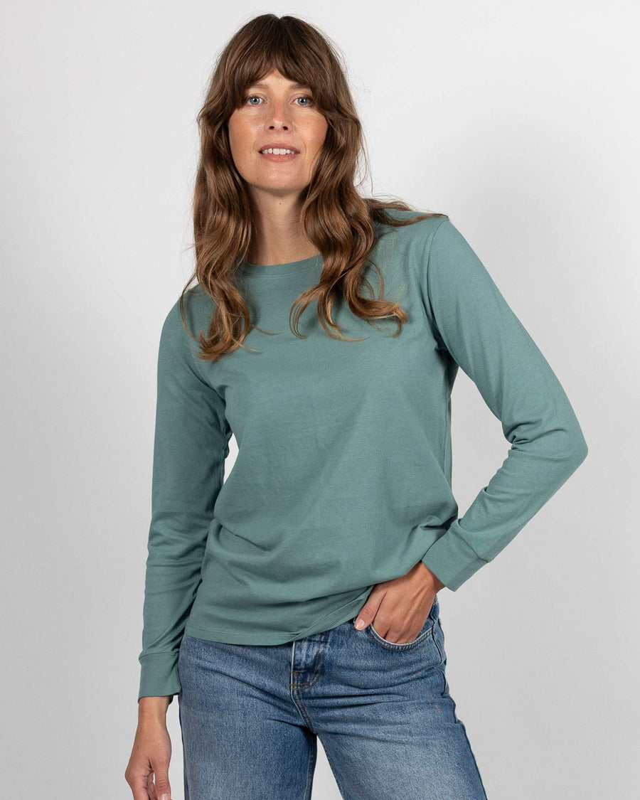 organic cotton long sleeve top