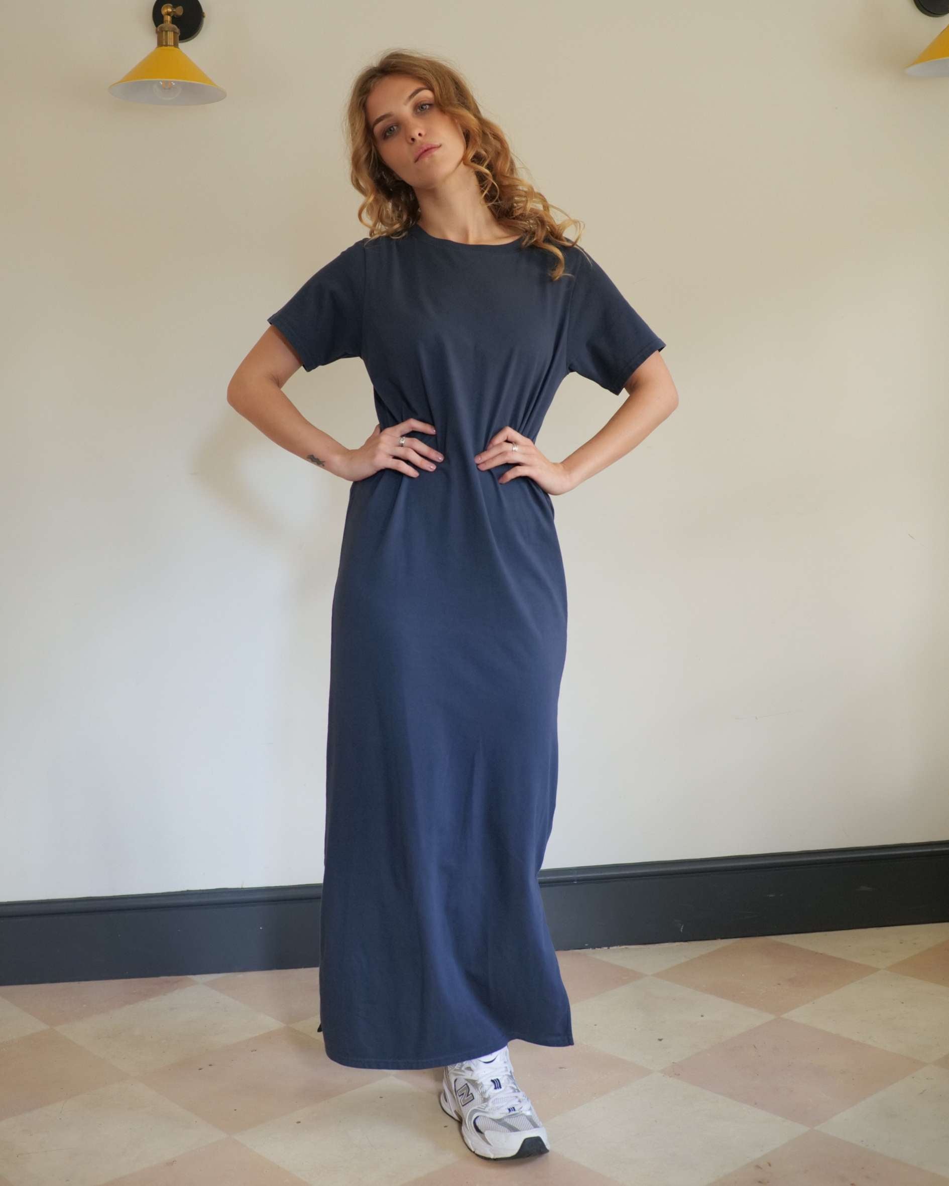 short sleeved t shirt dress