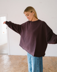 womens_plum_sweatshirt_with_raw_hem